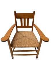 Two Art Nouveau Brabant Club Chairs or Easy Chairs by Willem Penaat, 1900s